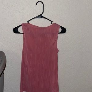 Pink sleeveless H&M top . Minor damage ( please refer to photos )